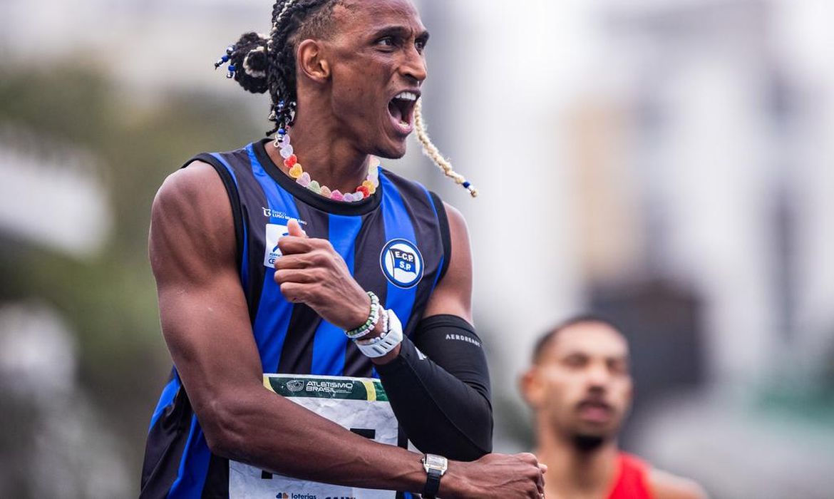 Alison dos Santos conquista ouro e estabelece novo recorde nos 400m do Troféu Brasil