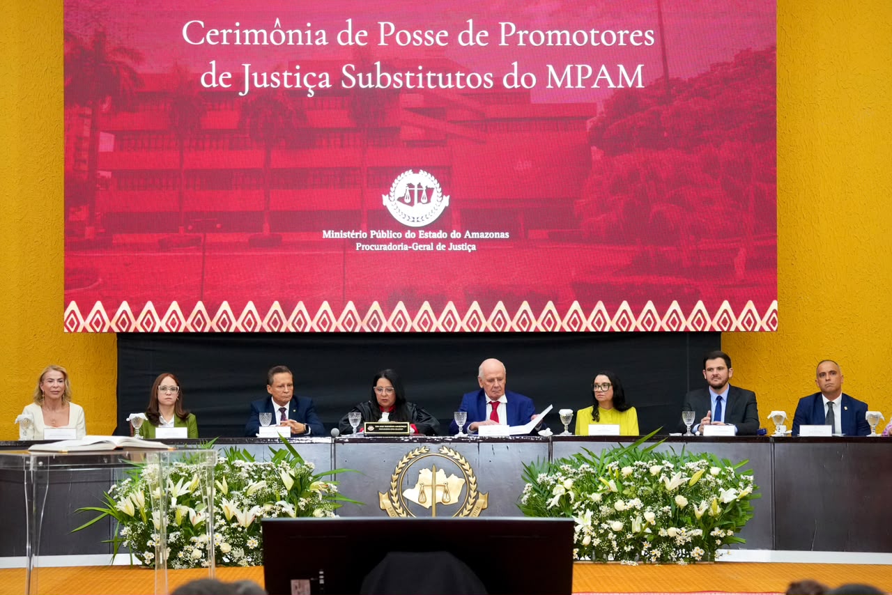 Novos promotores de justiça reforçam o quadro do Ministério Público do Amazonas