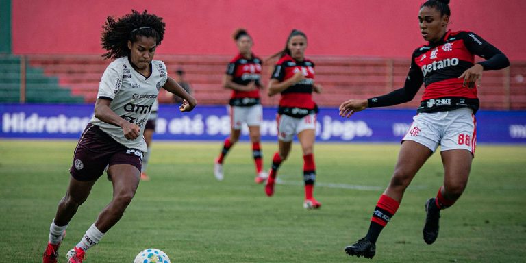 Flamengo supera Ferroviária no jogo de ida das quartas do Brasileirão Feminino