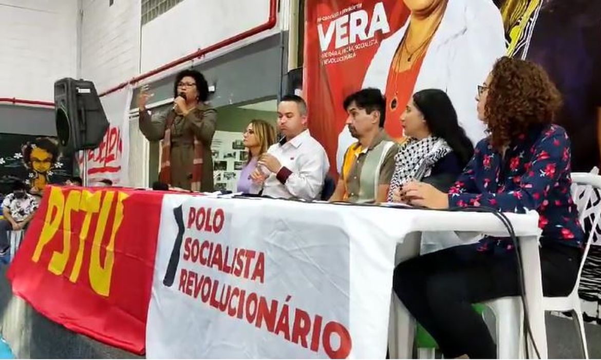 PSTU oficializa candidaturas de Hertz Dias e Vera Lúcia para o pleito de 2026