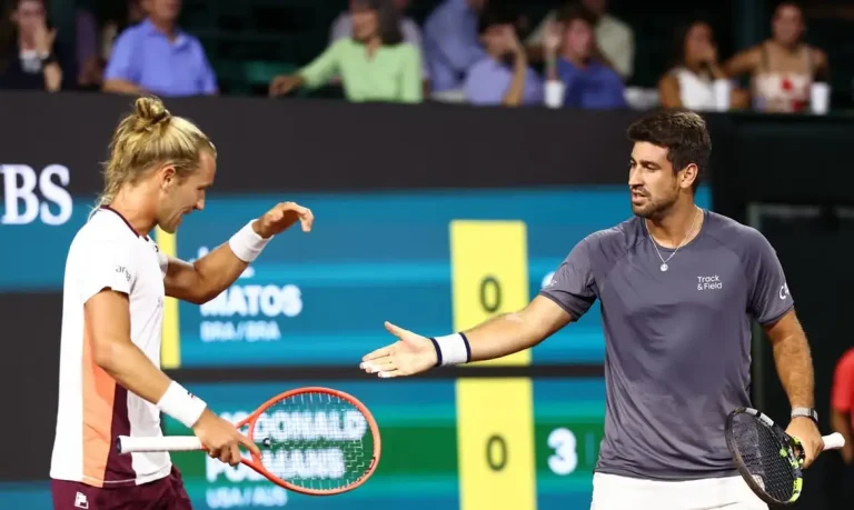 Rafael Matos e Orlando Luz avançam à semifinal em Cincinnati de olho no ATP Finals