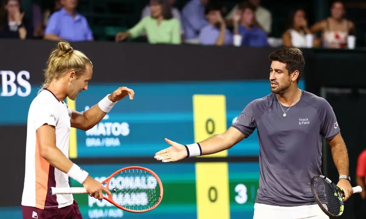 Rafael Matos e Orlando Luz avançam à semifinal em Cincinnati de olho no ATP Finals
