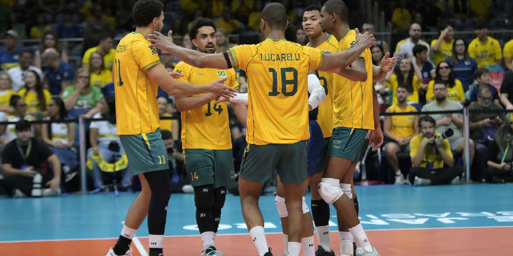 Brasil supera Venezuela e garante classificação para o mundial de vôlei