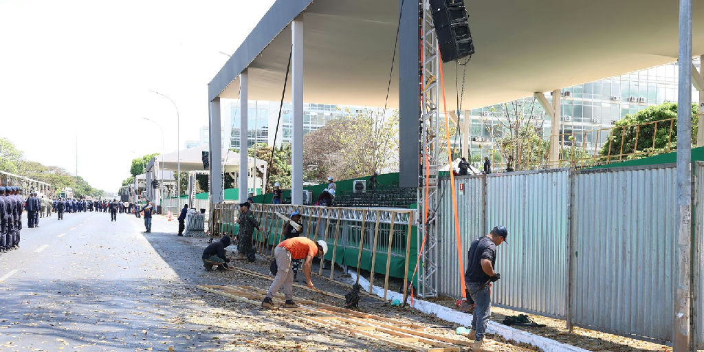Desfile de 7 de setembro em Brasília destaca soberania, esporte e proteção feminina