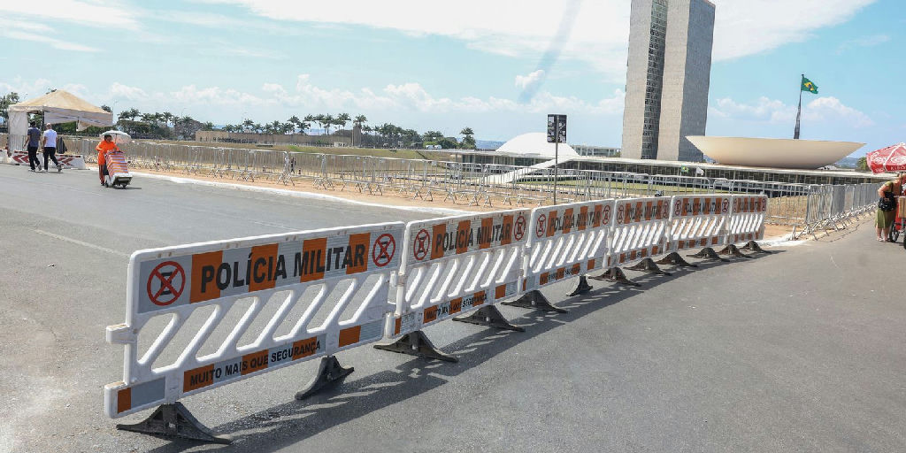 Esplanada dos Ministérios prepara esquema especial para o desfile de 7 de Setembro