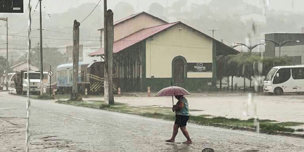 Frente chuvosa chega ao Norte e Nordeste nesta quinta enquanto o Sul segue sob ar frio