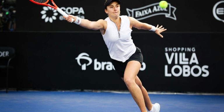 Nadia Podoroska e Kaitlin Quevedo disputam o título do WTA 250 de São Paulo neste domingo