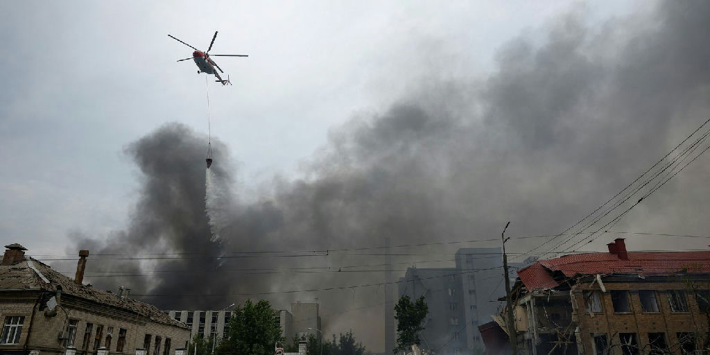 Rússia retoma ofensiva aérea contra Kiev após saída de enviados dos EUA