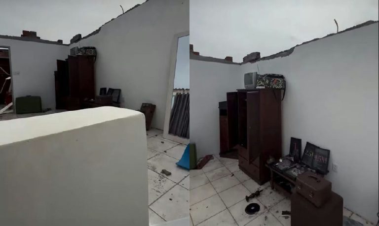 Tempestade destrói residências e causa caos em Pelotas