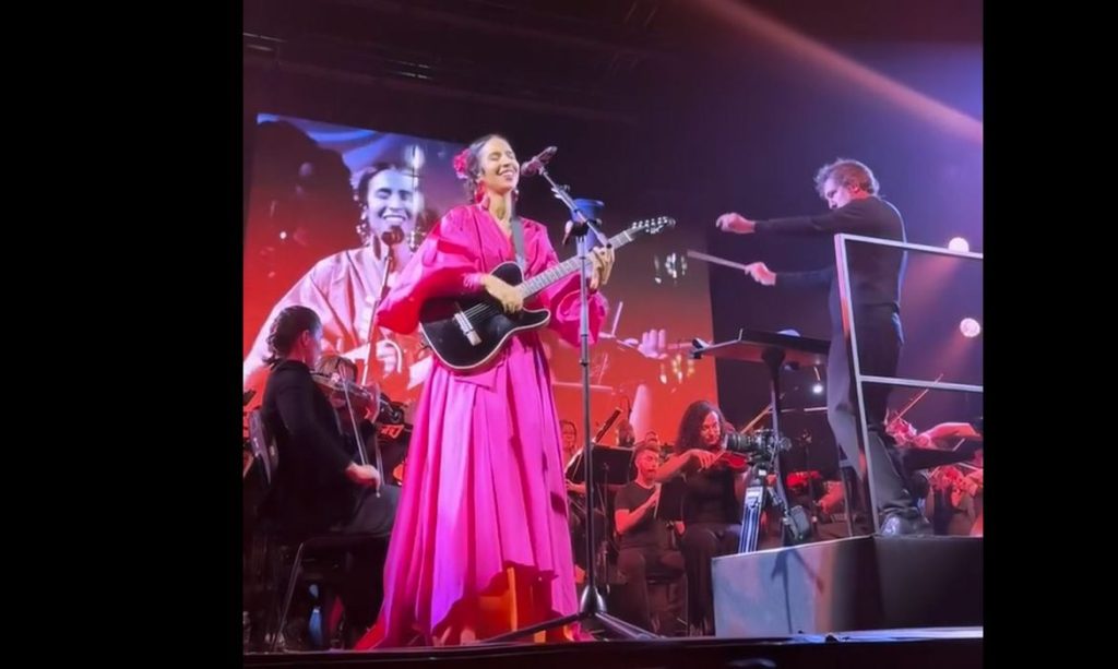 Instituto da Providência recebe show beneficente da turnê Phonica de Marisa Monte