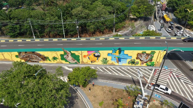 Prefeitura de Manaus revitaliza complexo viário Miguel Arraes com foco em infraestrutura